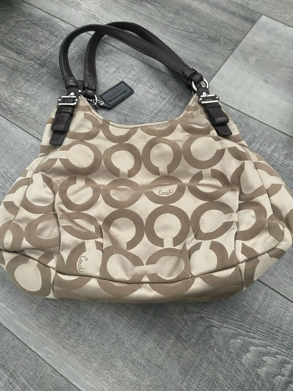 Coach bag signature